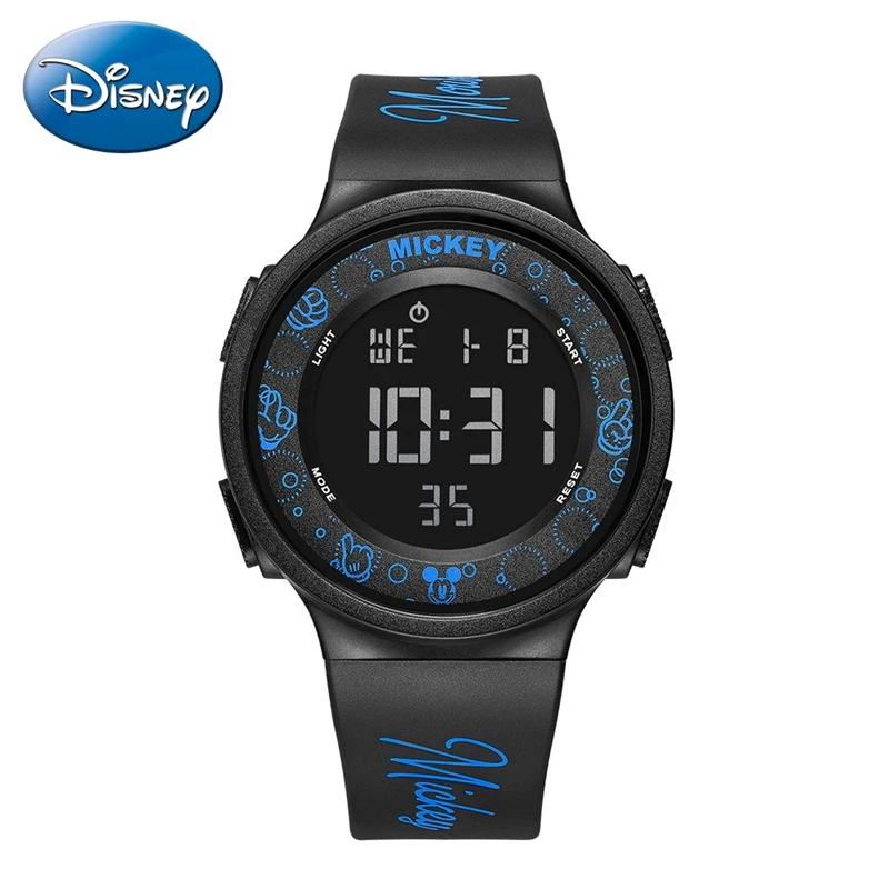 

2020 Sport Watch 5ATM Waterproof Rubber Watch For Children Quartz Digital Watches Boy Mickey Mouse Clock Luminous Alarm Time Top