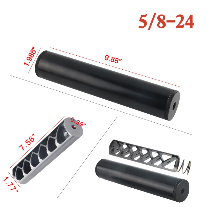 1" 6" алюминиевые 1/2-28 или 5/8-24 фильтры для NAPA 4003 WIX 24003 автомобильный топливный фильтр автомобильный растворитель ловушка - Цвет: QT111-58BK