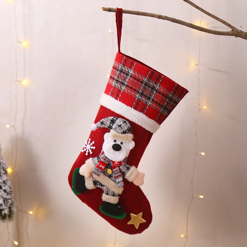 Christmas Stockings Personalized Custom Name Family Christmas Gift Stocking Ornament