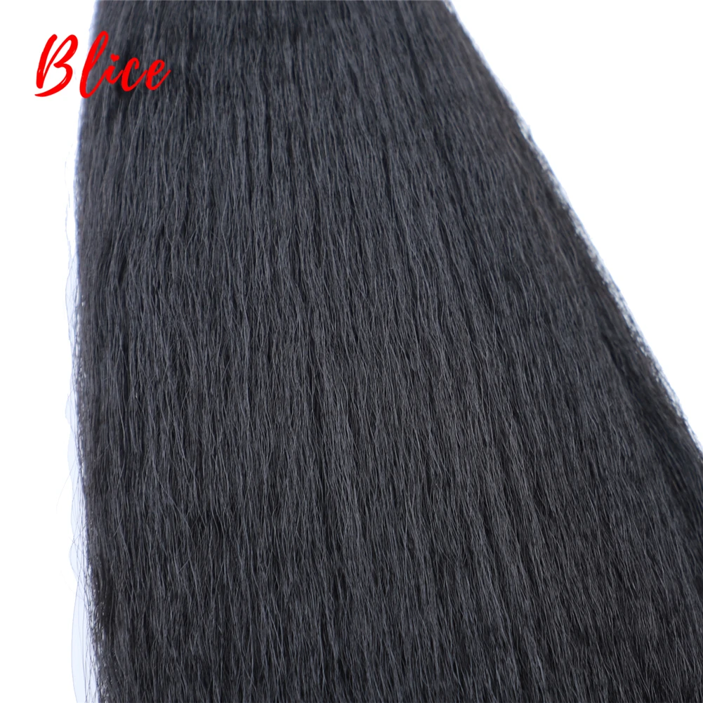 Kinky Straight Synthetic Braiding Bundles 18-24Inch 3Pieces/Pack Crochet Latch Hook Hair Extension For Women
