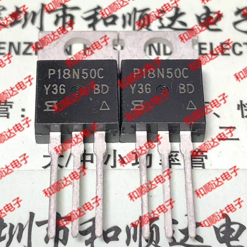 Оригинальный Новый/5 шт./P18N50C SIHP18N50C TO-220 500V 18A | Электронные компоненты и
