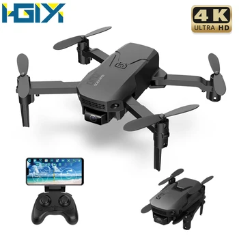 

HGIYI H1 Mini Drone 4k HD Camera WiFi FPV 2.4GHz RC Flight time 12 minutes Altitude Hold Quadcopter Foldable Dron KF611 S66