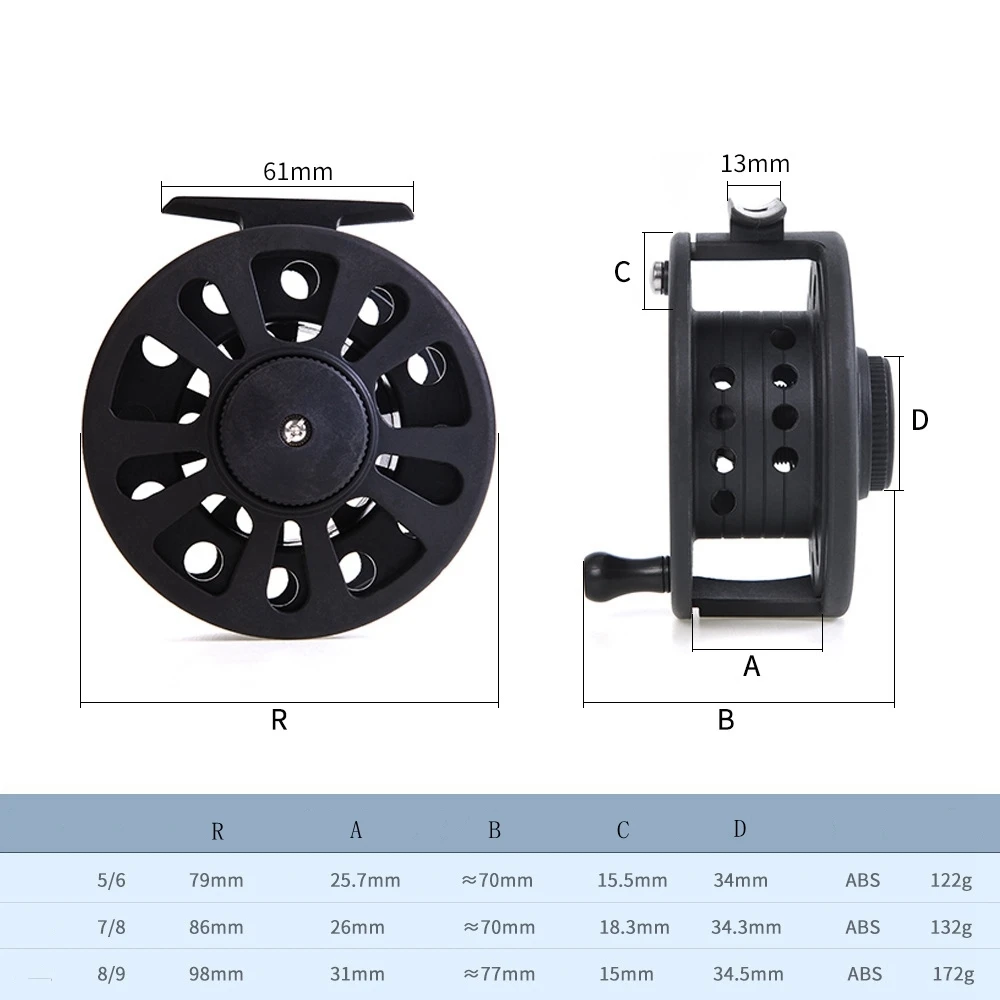 Raft Fly Ice Fishing Reel, Right Fly Fishing Reel