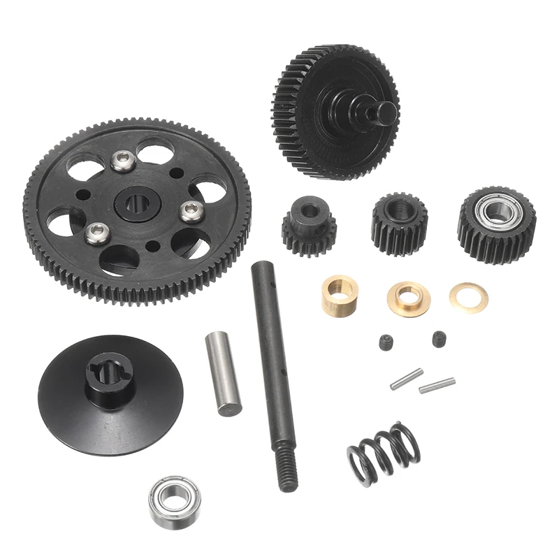 

Mayitr Metal Transmission Gears Set Gearbox Gear Replace Accessories for Axial SCX10 1/10 RC Crawler