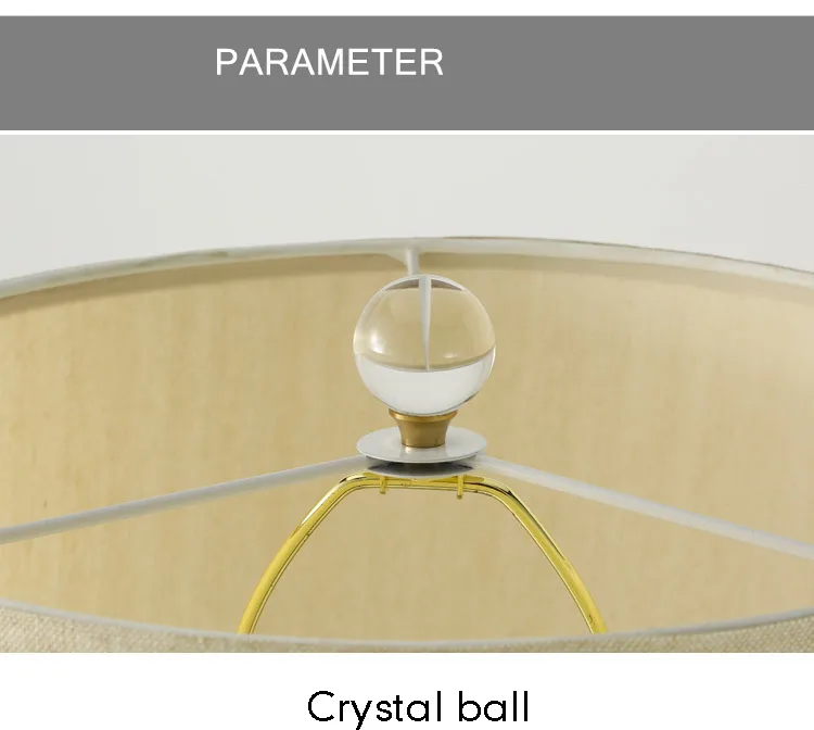 Современный Дизайн Кристалл Настольная бра абажур из ткани скандинавский светильник Fixtrues для гостиной офисная прикроватная лампа E27 лампа Декор Домашний Светильник ing