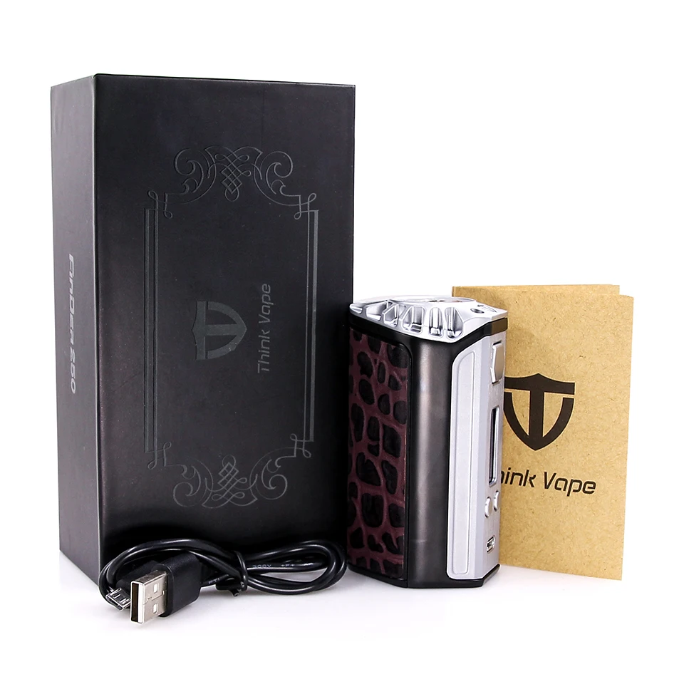 Оригинальный бокс-мод Thinkvape Finder 250 с чипом Evolv DNA TC Вт для электронной сигареты мод
