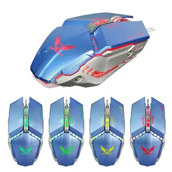 

Wired Gaming Mouse Computer Game Mouse Ergonomic Gamer Mice 3200 DPI Silent Mouse Optical Backlight PC Mause 8 Button For Laptop