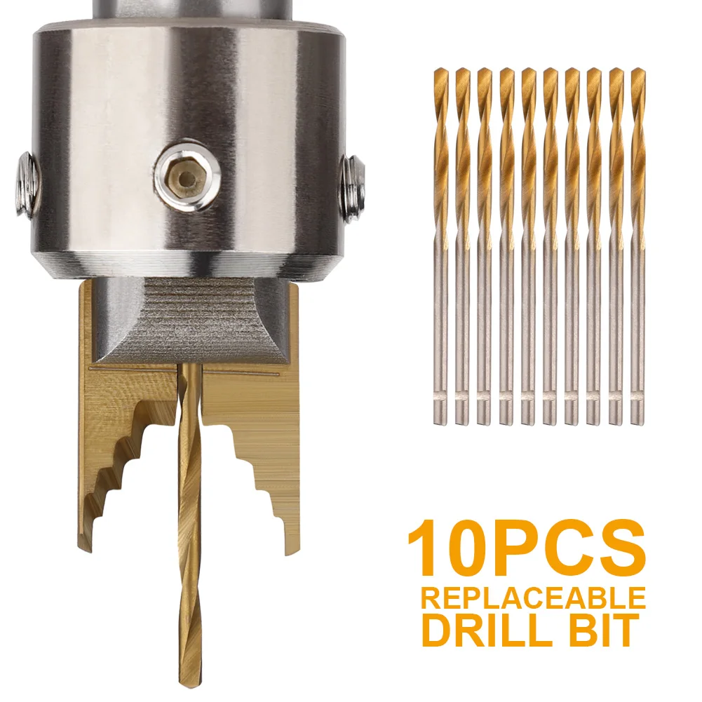 

10pcs/Set Twist Drill Bit Set HSS M35 Co Drill Bit 2mm used for Steel Stainless Steel