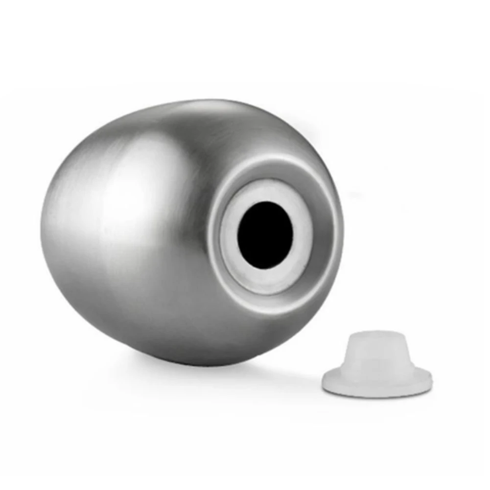 1 или 3 отверстий может Нержавеющая сталь для соли, для приправ бутылка в форме яйца баночка для зубочисток съемной крышкой удобно перечница