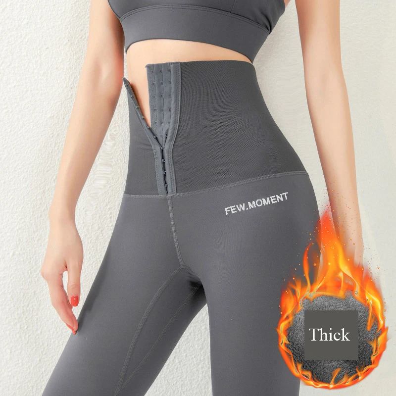 Winter Warm Leggings Women Fitness High Waist Sport Leggins