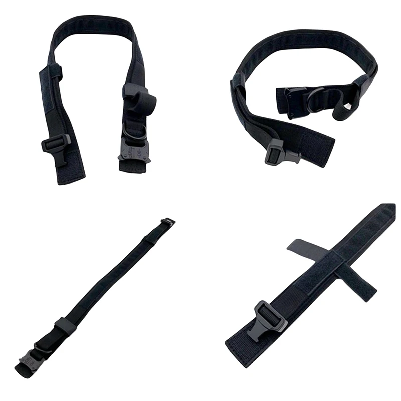 Ошейник для собак Регулируемый тактический ошейник сверхмощная металлическая