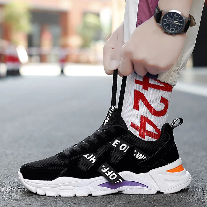 

2020 Spring New Style INS Dad Shoes G661 Korean-style Fashion Lovers Trendy Shoes Mesh Sports Footwear MEN'S SHOES