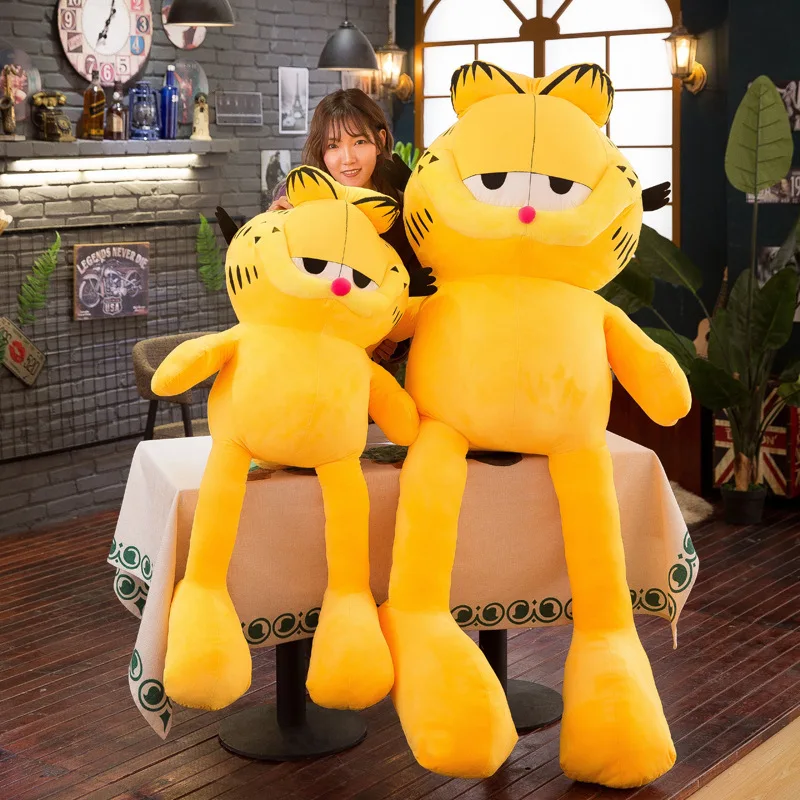 

Cartoon Animation KT Cat Doll Oversized Garfield Plush Toys Doll Pillow Children Gift
