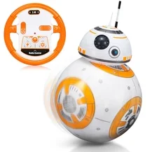 BB-8 Ball Star Wars RC Action Figure BB 8 Droid Robot 2.4 G Remote Control Intelligent Robot BB-8 Model Kid Toy Gift FSWB
