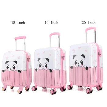 

18''19/20 inch Kids suitcase travel rolling Luggage bag with wheels for boy girls gift trolley luggage carry on cabin suitcase