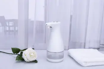 

200-300ml Foam Soap Dispenser Bathroom Fully Automatic Foam Hand Sanitizer Household Liquid Automatic Soap Dispenser