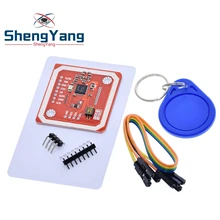 ShengYang-módulo inalámbrico RFID PN532, NFC, V3, Kits de usuario, modo de lector y escritor, tarjeta IC S50, PCB, Attenna I2C IIC SPI HSU para Arduino