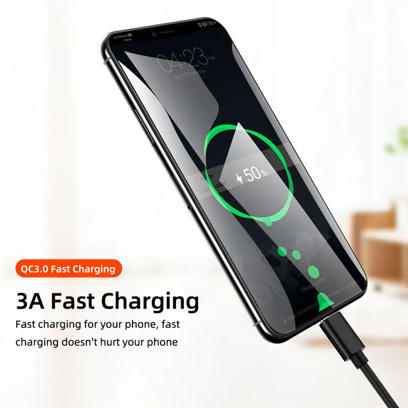 60 Вт USB C к usb type кабель для huawei mate 20 PD QC 4 0 Быстрая зарядка передачи данных Macbook samsung S9