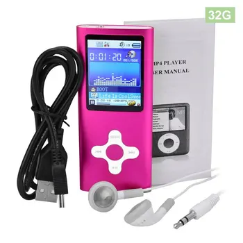 

1.8 Inch Color Screen MP4 Player Built-in 8GB Memory Video Raido FM Player Music Player Voice Recorder