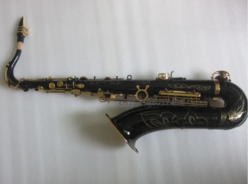 

high quality Black tenor saxophone Professional level B Salma STS-54 Gold keys sax music instrument Saxophone Perfect sound