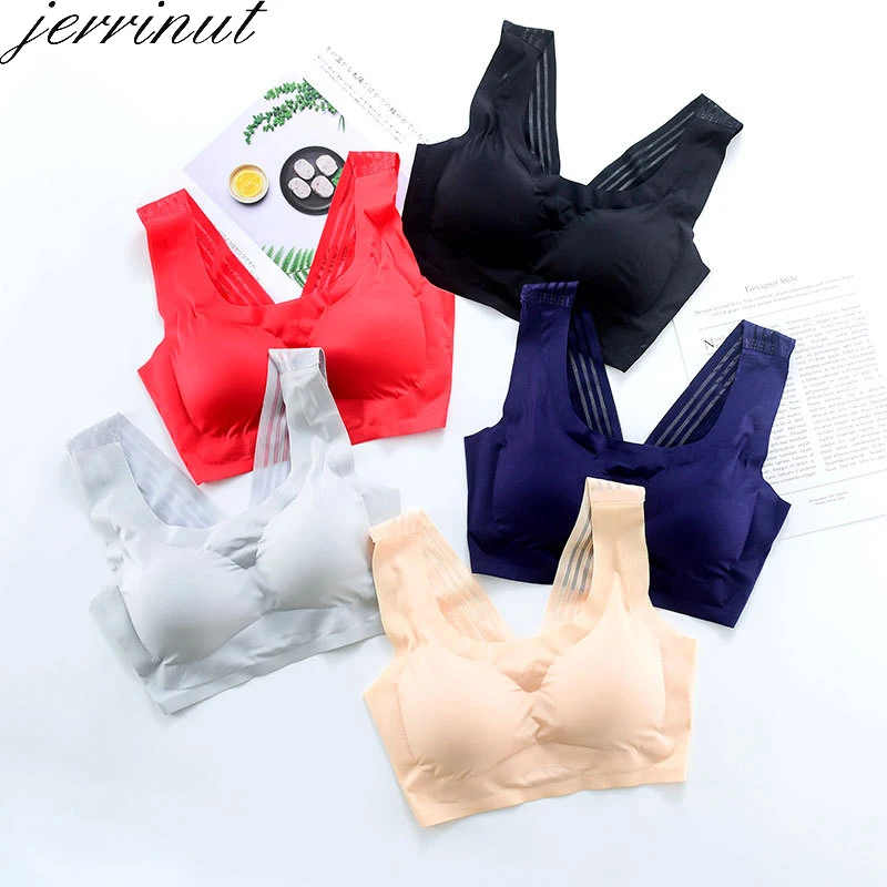 Jerrinut Plus Size Bras For Women Underwear Push Up Bra 3XL 4XL 5XL 6XL Bralette  Lingerie Female Brassiere Seamless Bra Wireless