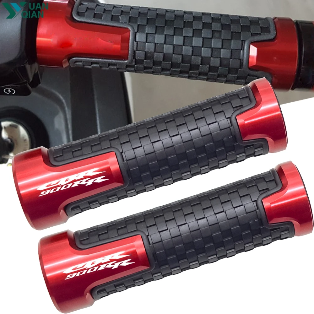 7/8" Motorcycle Aluminum + plastic Handlebar Hand Grips Bar End Gel Grip For Honda CBR900RR CBR