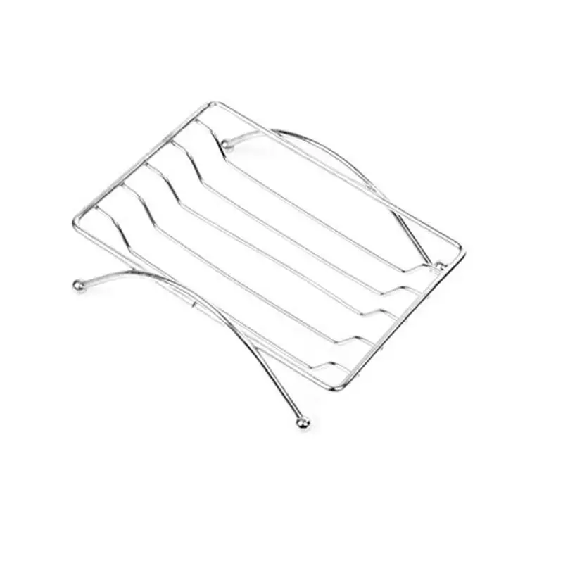 Rectangle HobbyLane ванная комната 304 нержавеющая сталь мыльница с сливными прорезями - Цвет: Rectangle