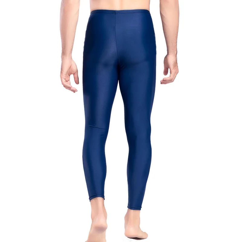 Lycra Anti-Jellyfish Maiô Calças dos homens, Proteção solar, UV, Mergulho, Snorkeling, Rash Guard, Legging Fitness, Surf, Praia, Praia