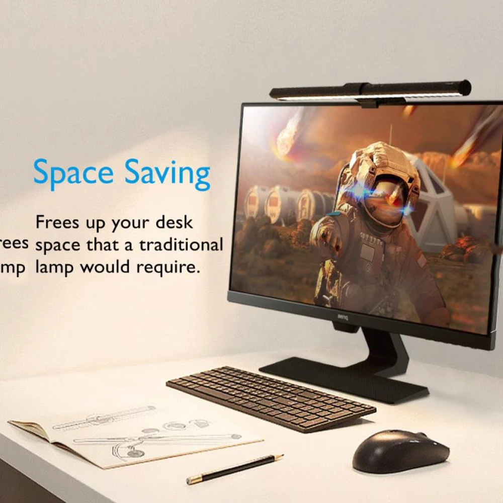 Светильник ПА для чтения портативная офисная настольная лампа наблюдения за