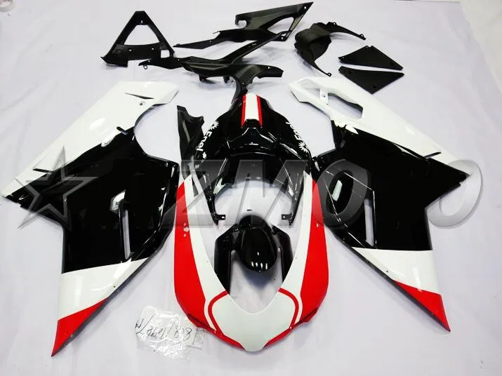 

4 Free gifts New ABS Injection Molding Full Fairings set Fit For Ducati 1098 848 1198 2007 2008 2009 2010 2011 2012 red black