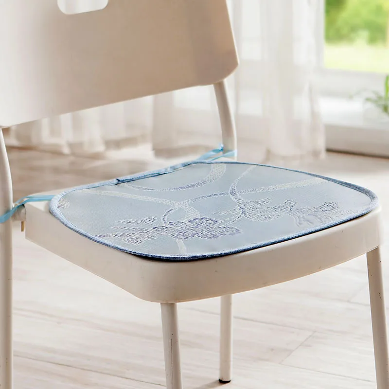 

1522 Summer Office Cooling Viscose Cushion Seat Cushion Breathable Sweat Absorbing Cooling Cold Car