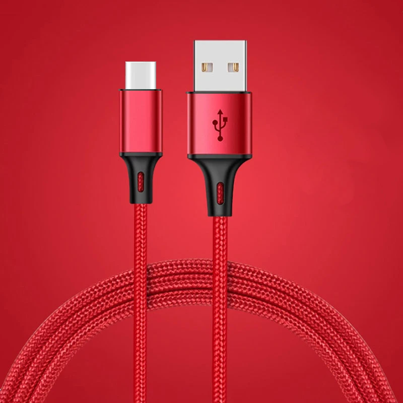 ตัวเลือกสินค้า สายชาร์จ USB Type-C 2 เมตร สำหรับมือถือทุกรุ่น