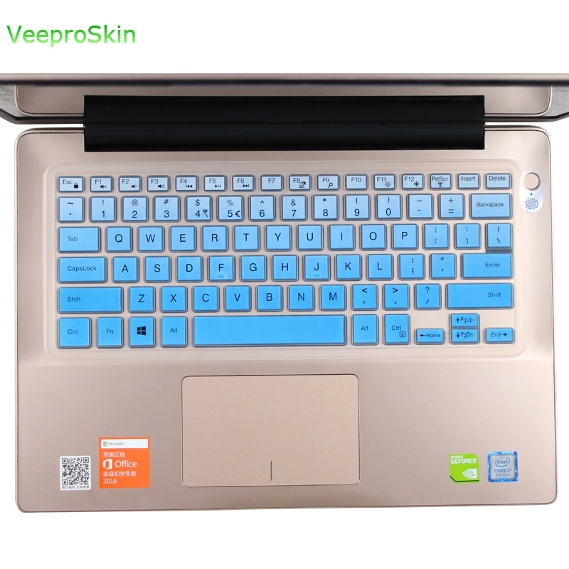 TPU Clear Keyboard Protector Fr Dell Inspiron 15 7000 Series 2-in-1 15-7558 7568 