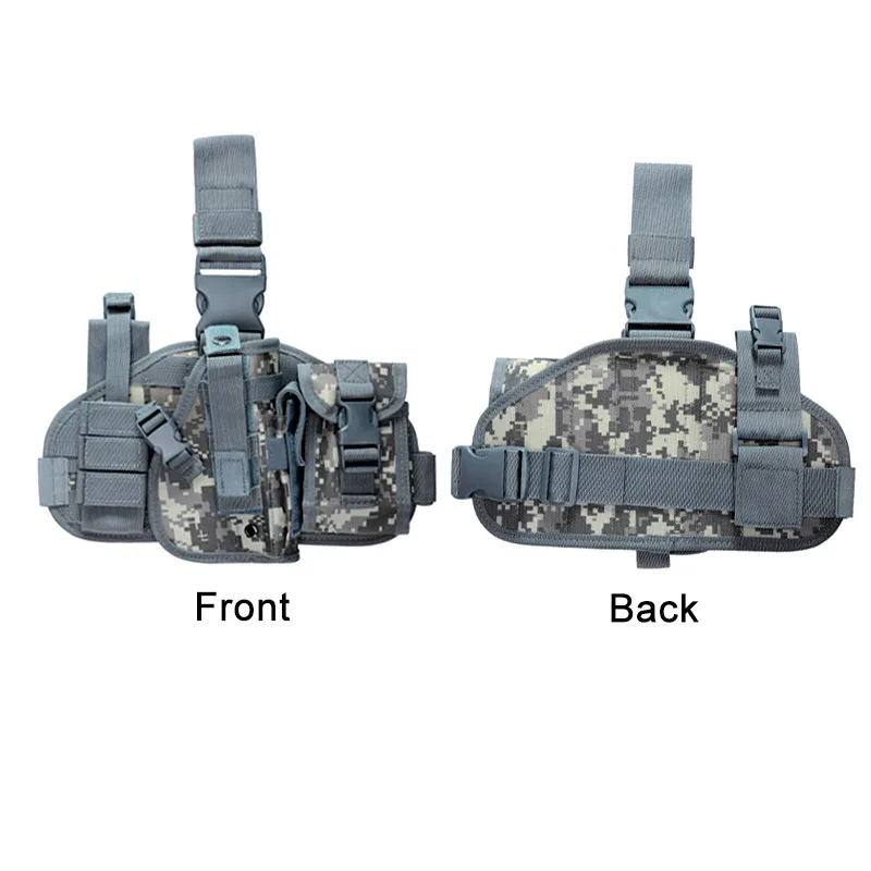 ACU camo Тактический рюкзак наружная Боевая кобура Сумка спортивная походная Amry сумка на бедро Военная многофункциональная седельная сумка - Цвет: ACU camo