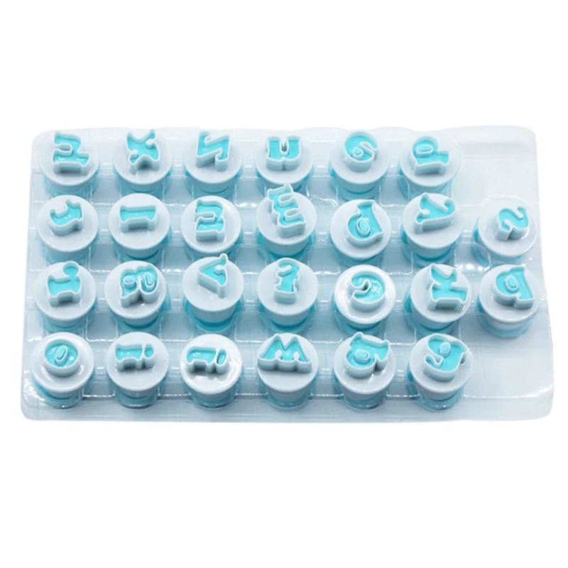 

26 English Letter Biscuit Cutter DIY Cake Biscuit Baking Tool Decoration Mold