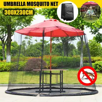 

Mosquito Net Table Umbrella Cover Sunscreen Anti Insect Patio Mesh Outdoor Garden Sun Protection Zipper Closure Mosquito Net