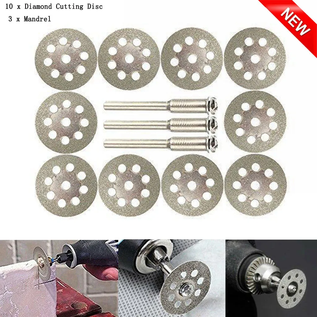 10PCS Double Sided Diamond Cutting Discs Set Tool Replacement- HOT SALE New Arrivals Best Selling Dropshipping Household