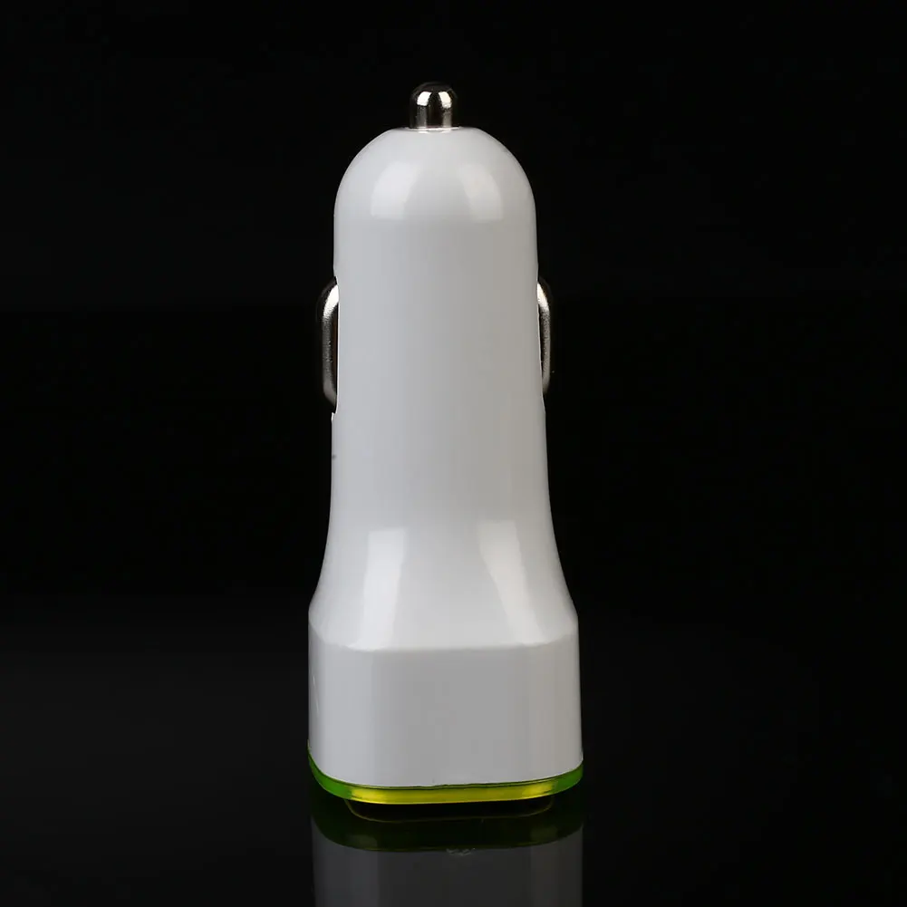 2 Ports Dual USB Car Cigarette Lighter Charger Adapter Input DC12-24V Lighter