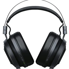 Razer Nari беспроводные Игровые наушники THX пространственные аудио охлаждающие гелевые подушечки 2,4 ГГц игровая гарнитура