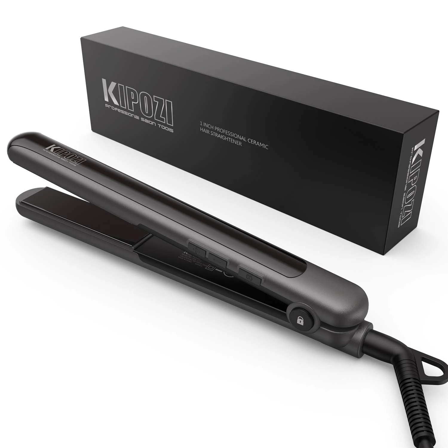 Kipozi Kp177 Professional Hair Curler Adjusta Temperature Fast Heating