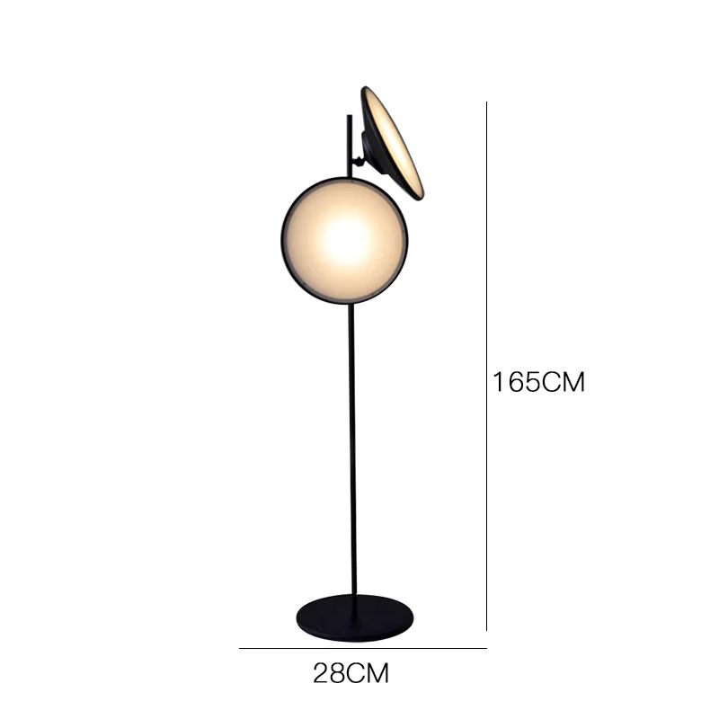 Modern Led Floor Lamp Nordic Simple Designer Living Room stand light Double Horn Radar Bedside Lamparas decor Lighting Fixtures