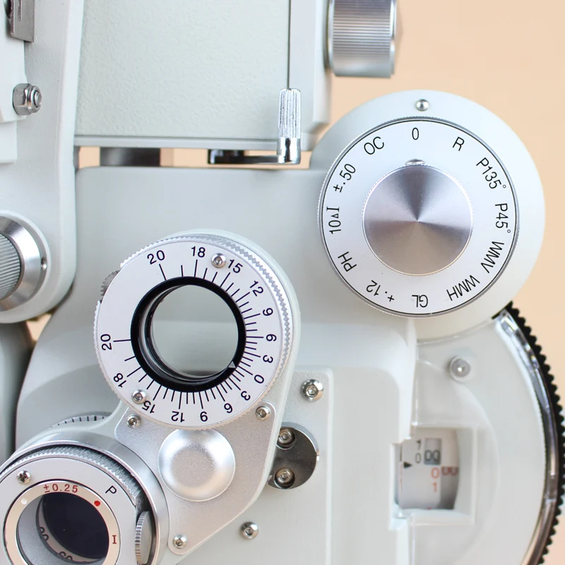 Manual Phoropter Optical View Tester Ophthalmic Vision Tester Minus Cylinder Black Or White