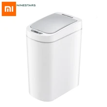 Xiaomi Mijia NINESTARS, умный мусорный бак, датчик движения, автоматическое уплотнение, светодиодный, Индукционная крышка, мусорный бак, 7 л, Ashcan Bins, IPX3, водонепроницаемый