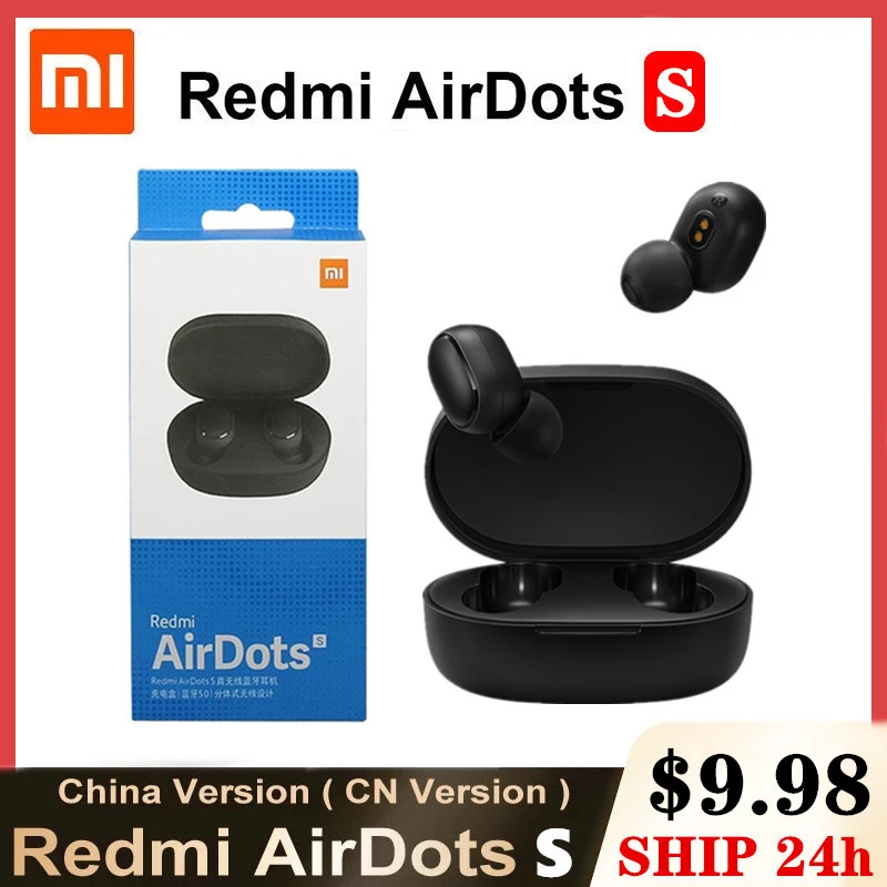 21 Xiaomi Redmi Airdots S Airdots 2 Bluetooth Earphones Xiaomi Mi Wireless Headphone Tws Air Dots Headset For Redmi Note 9 Pro Bluetooth Earphones Headphones Aliexpress