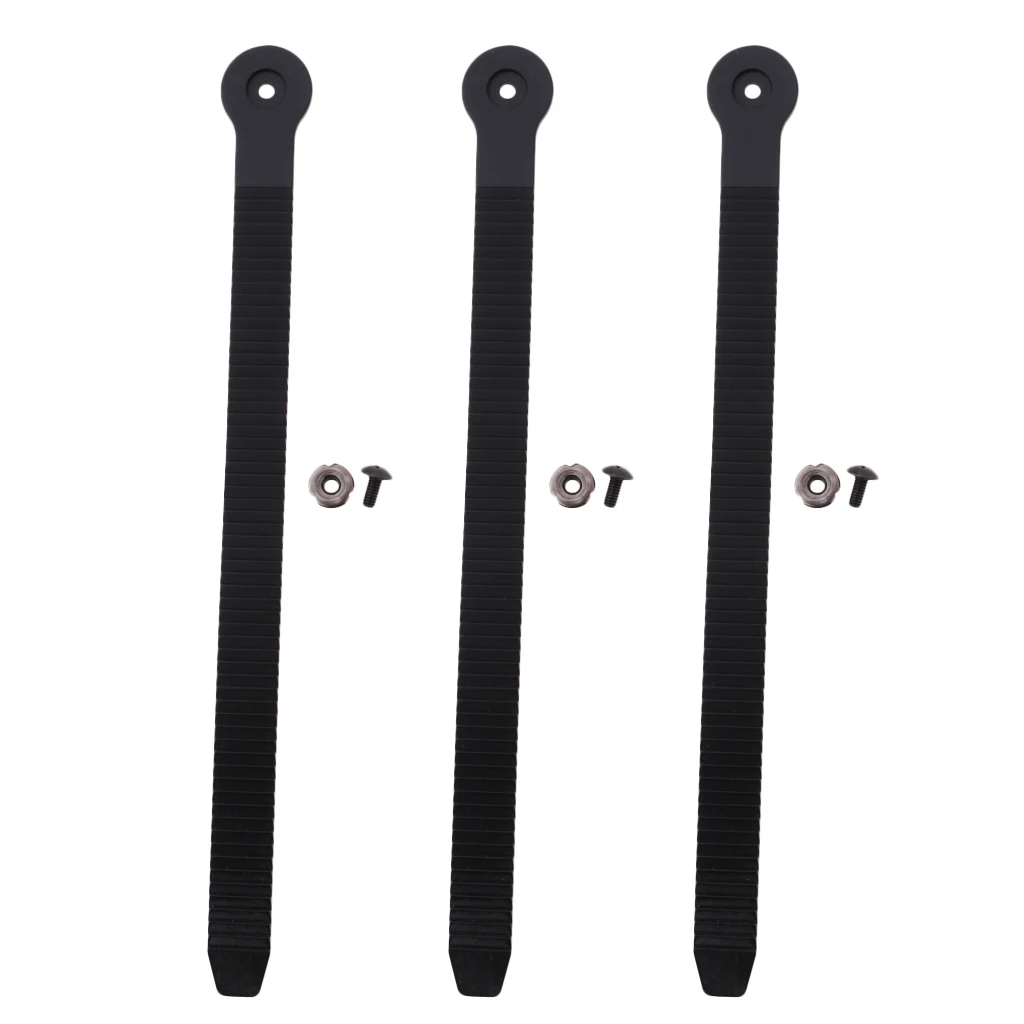 3pcs PU Energy Strap Buckle Part for Repair Ice Inline Roller Skates