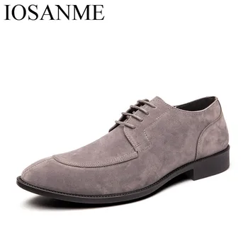 

suede leather shoes men italian designer male dress elegant moccasins work footwear formal business brogue oxford shoes for men