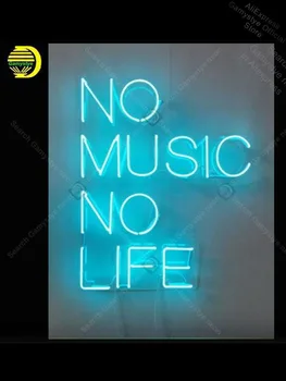 

Neon Sign for No Music No Life Shop Display Decoracion Express ohi state Shellac Neon Bar Lamp Light Advertisement Letrero Neon