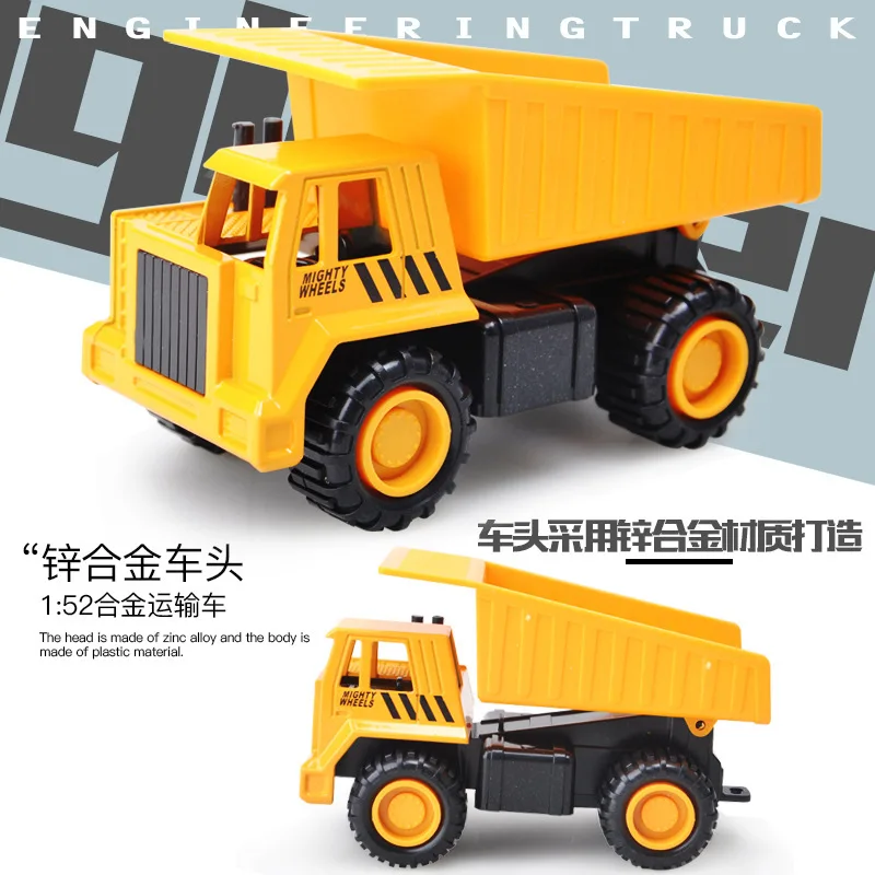 

Electricity Supplier Hot Selling CHILDREN'S Toy Warrior Alloy Engineering Car Model Set Dig Bulldozer Hot Selling