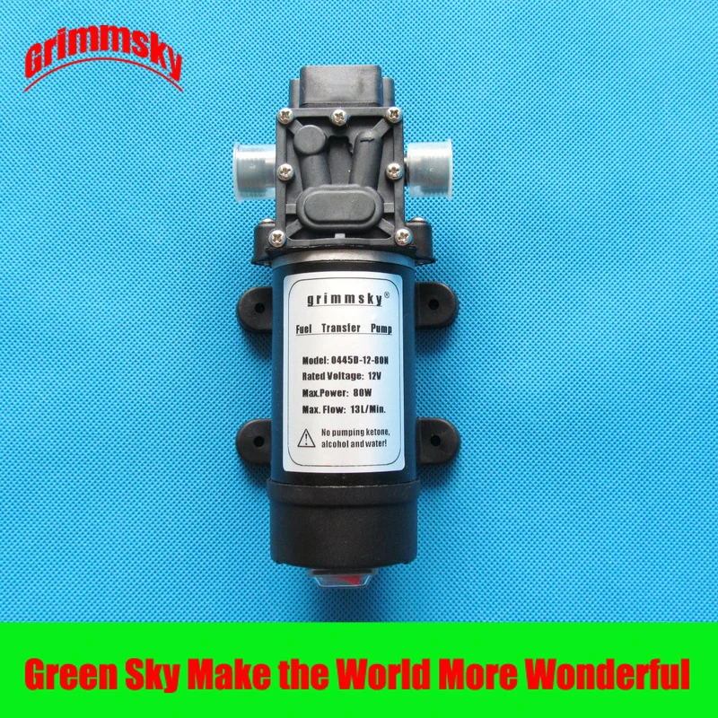 new arrival high flow 13l/min 12v dc 80w diesel fuel pump