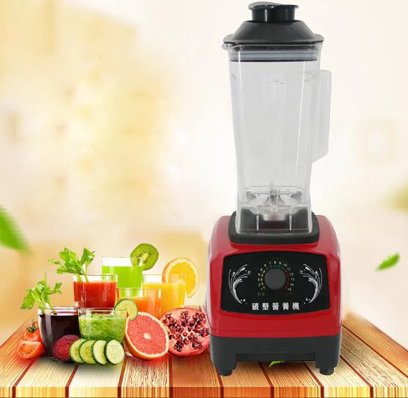 

Free 3HP Heavy Duty Commercial Blender Mixer High Power Food Processor Ice Smoothie Bar Fruit Electric Blender